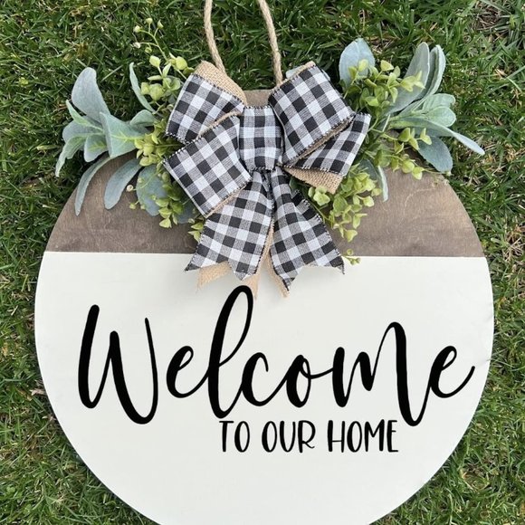 brand new welcome plate, super elegant wall decor - Picture 1 of 7